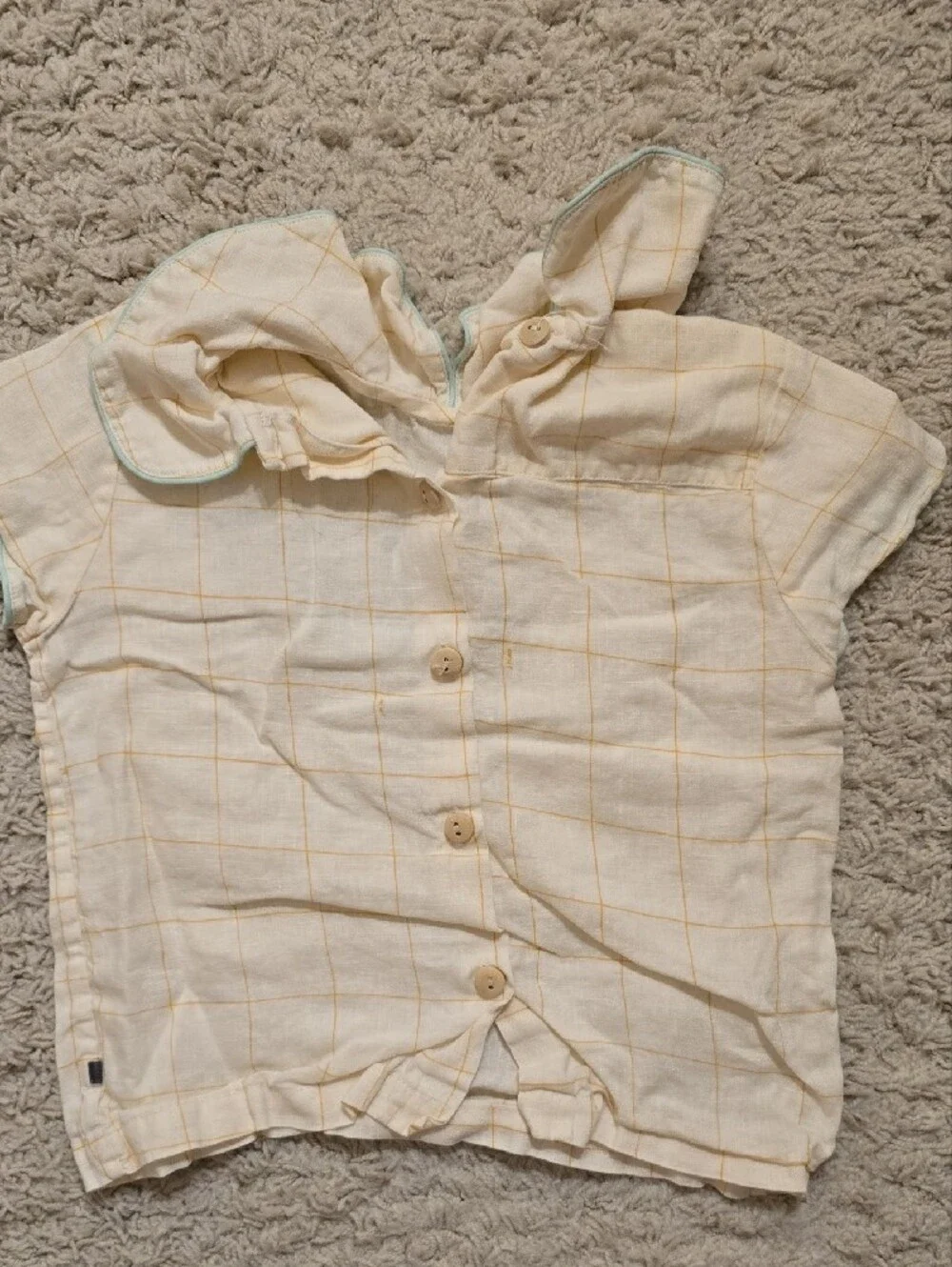 Oeuf Linen Girl Blouse